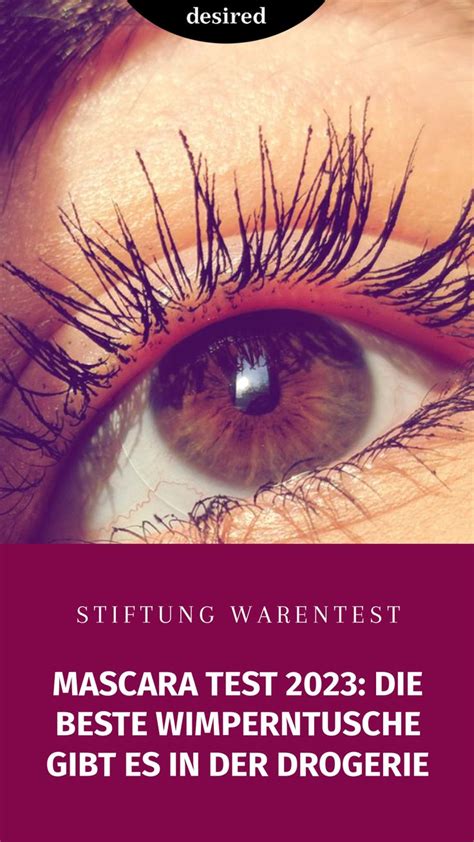mascara stiftung warentest sehr gut.